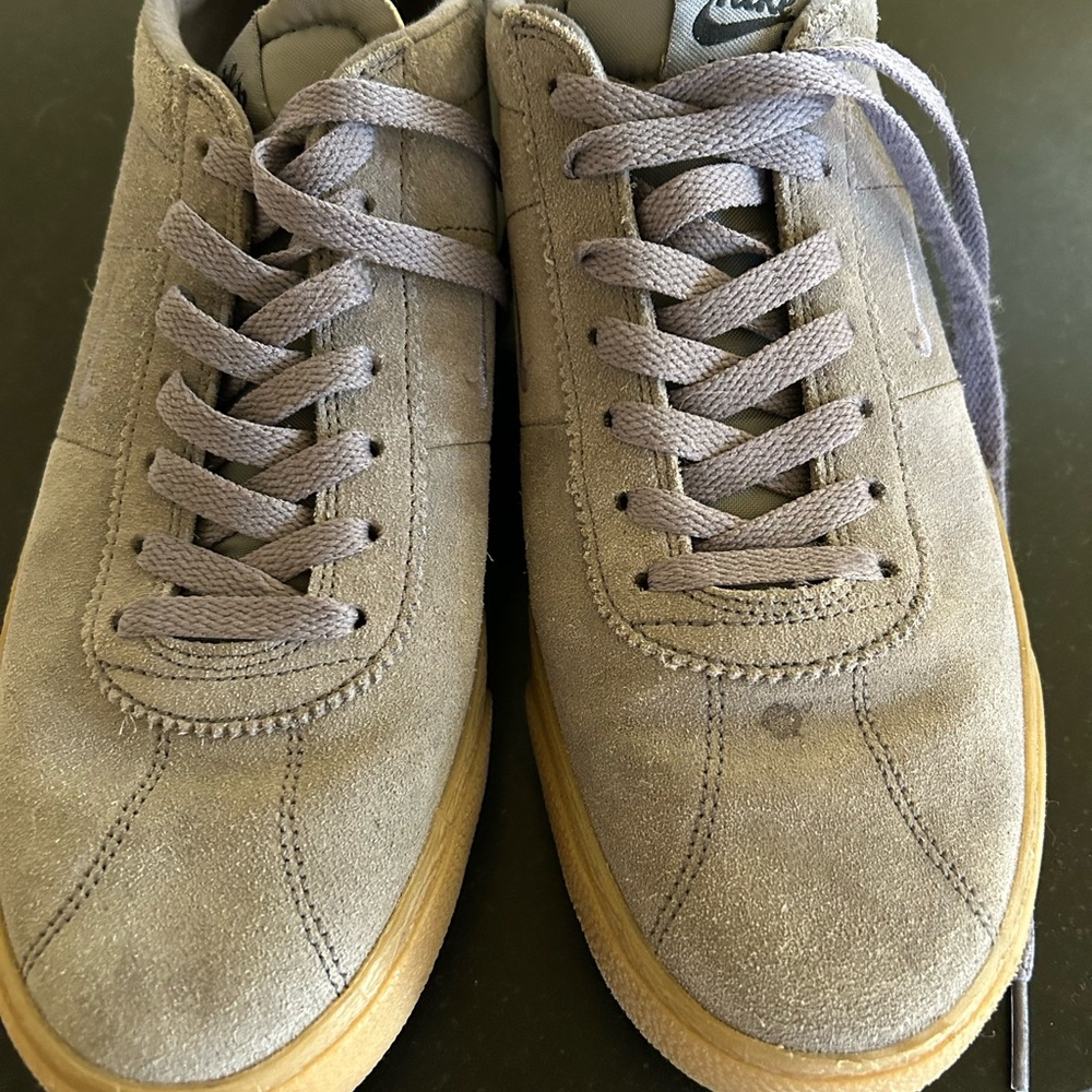 Nike Gray Suede Men's Sneakers